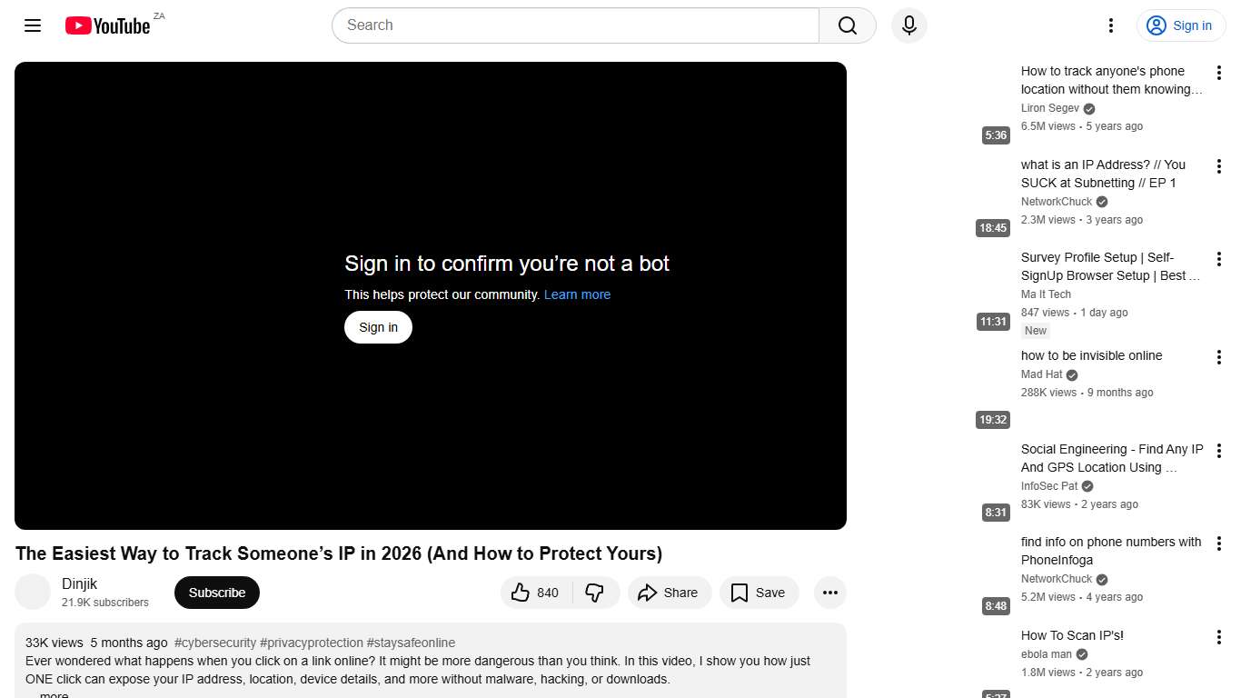 The Easiest Way to Track Someone’s IP in 2026 (And How to Protect Yours) - YouTube